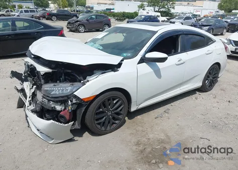 2020 Honda Civic Sedan from USA, damaged, VIN 2HGFC1E50LH707189